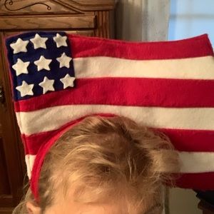 American Flag Headband